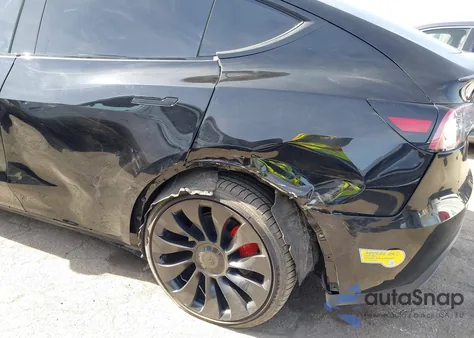 2022 Tesla Model Y Performance Dual Motor All-Wheel Drive из США, поврежденный, VIN 7SAYGDEF9NF522141